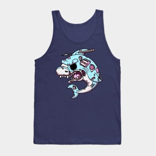 Zombie Shark Tank Top